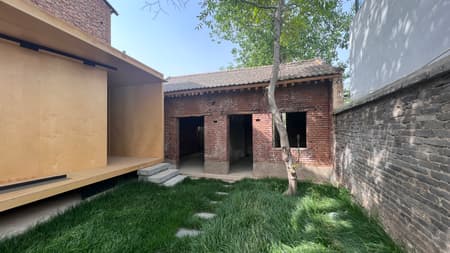 Streaming Light Exhibition Hall – Courtyard Renovation for the GuanZhong Mangba Art Festival
